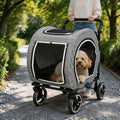 saudism pet stroller for dogs cats up to, main product view